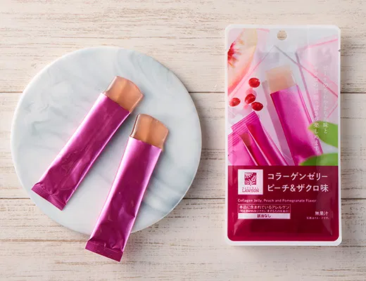 Collagen Jelly: Peach & Pomegranate Flavor