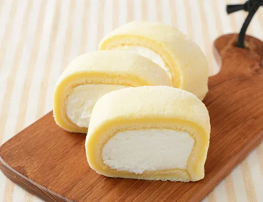 Mochi-Texture Roll (with Hokkaido Cream) - 3 pieces
