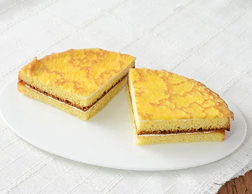 Crepe Cake with Sugar Cream