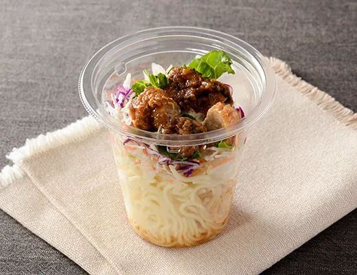 Zero-Second Pasta Salad: Tartar Chicken