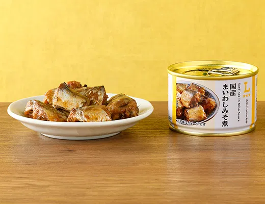 Canned Domestic Sardines in Shinshu Miso