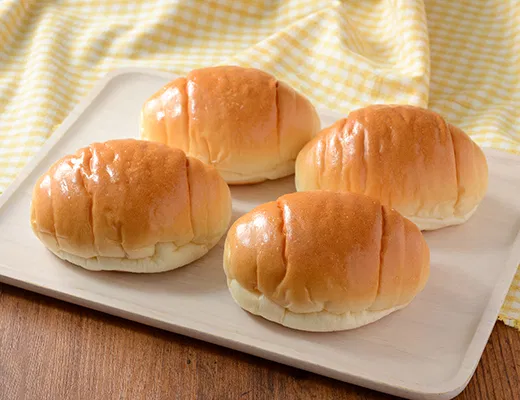 Margarine Butter Rolls Made with Domestic Wheat – 4 Pieces