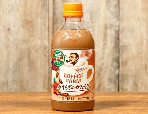 Suntory Boss Coffee Farm Café Latte Hot