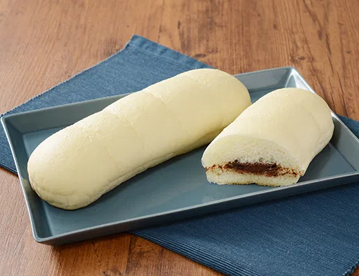 White Fluffy Pull-Apart Bread with Chocolate Cream