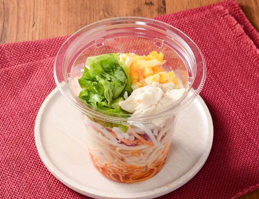 0-Second Pasta Salad, Bibimbap Style