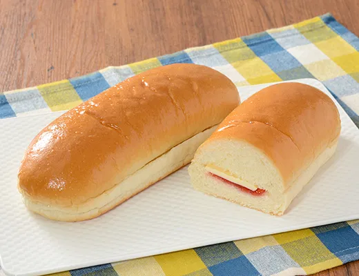 Fluffy Koppepan with Strawberry Jam & Margarine
