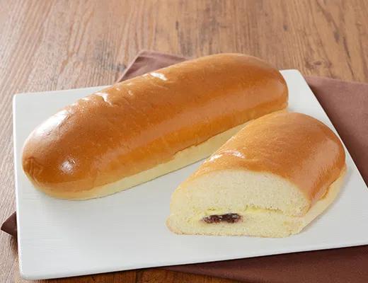 Fluffy Koppe Pan with Chunky Red Bean Paste & Margarine