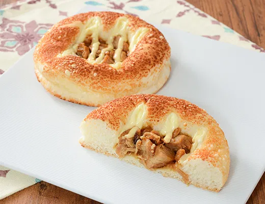 Teriyaki Chicken Cheese Bread