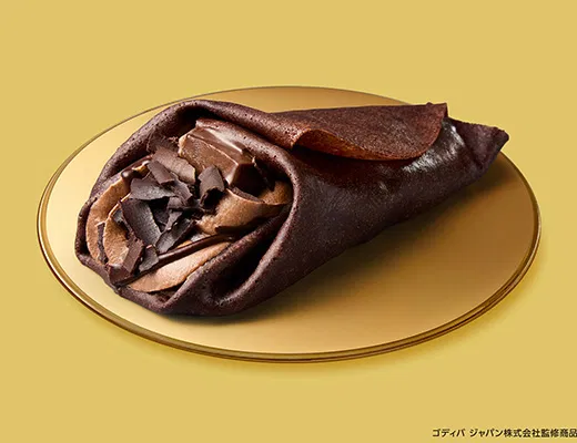 Uchi Café × Godiva Chocolate Terrine Crepe