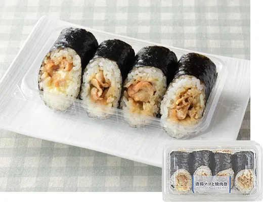 Karaage Mayo & Yakiniku Roll