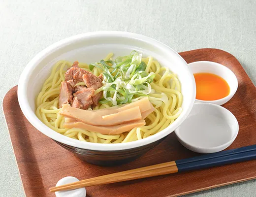 Chewy Noodle Oil-Soba with Rich Soy Sauce Tare