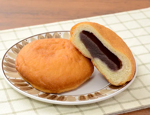 Mochi Donut with Smooth Red Bean Paste