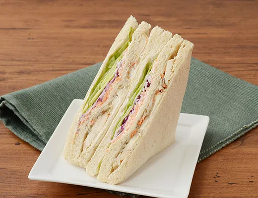 Fiber-Rich Chicken & Root Vegetable Salad Sandwich